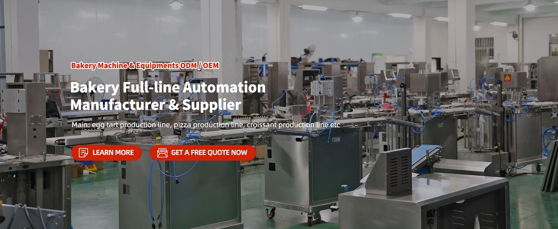 Bakery Automation Equipment Manufacturer in China