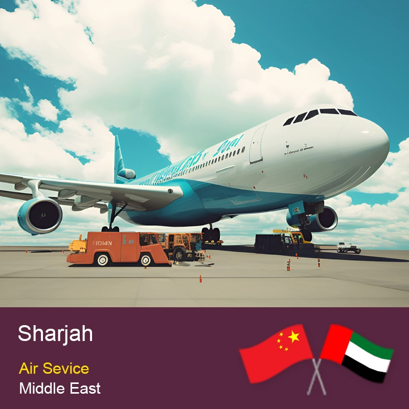 porcelana China a Sharjah Air Freight Reengueing Rápidamente Reenvío de carga