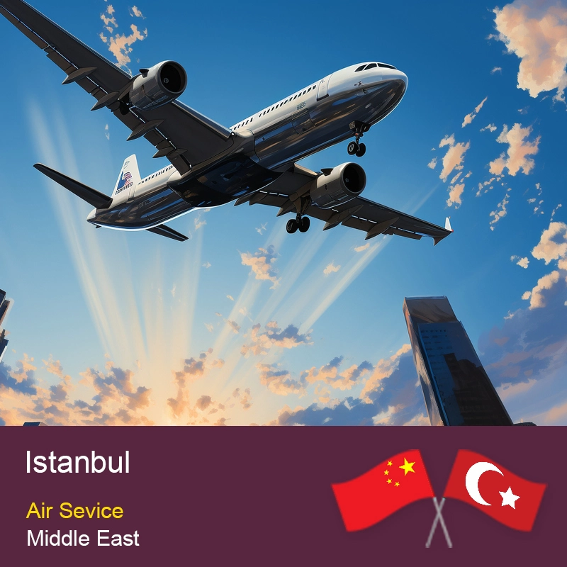 Çin Çin'den İstanbul'a Yüksek Hacimli Hava Kargo Lojistiği Yük taşıyıcısı