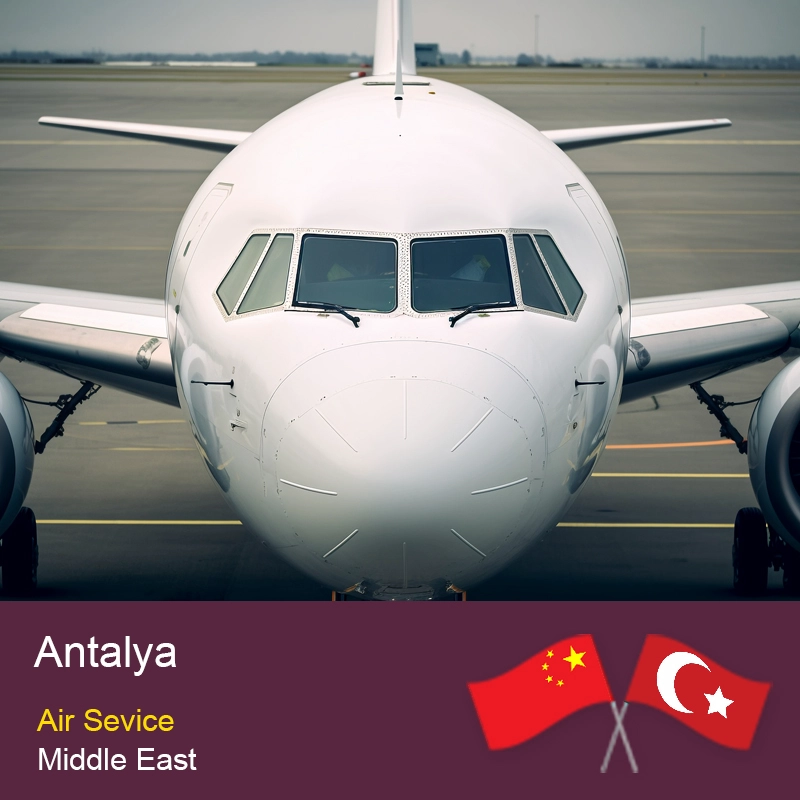 Çin Çin'den Antalya'ya Hava Taşımacılığı Tek Durak Turizm Direkt Yük taşıyıcısı
