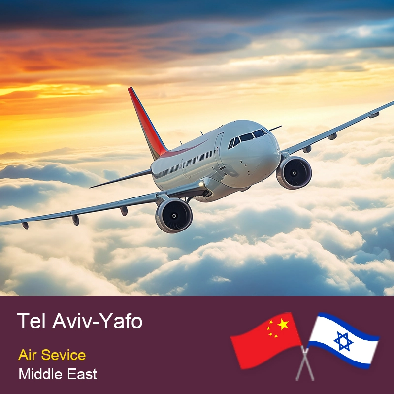 Çin Çin'den Tel Aviv'e İsrail Hava Taşımacılığı Kapıdan Kapıya Teslimat Hizmeti Yük taşıyıcısı