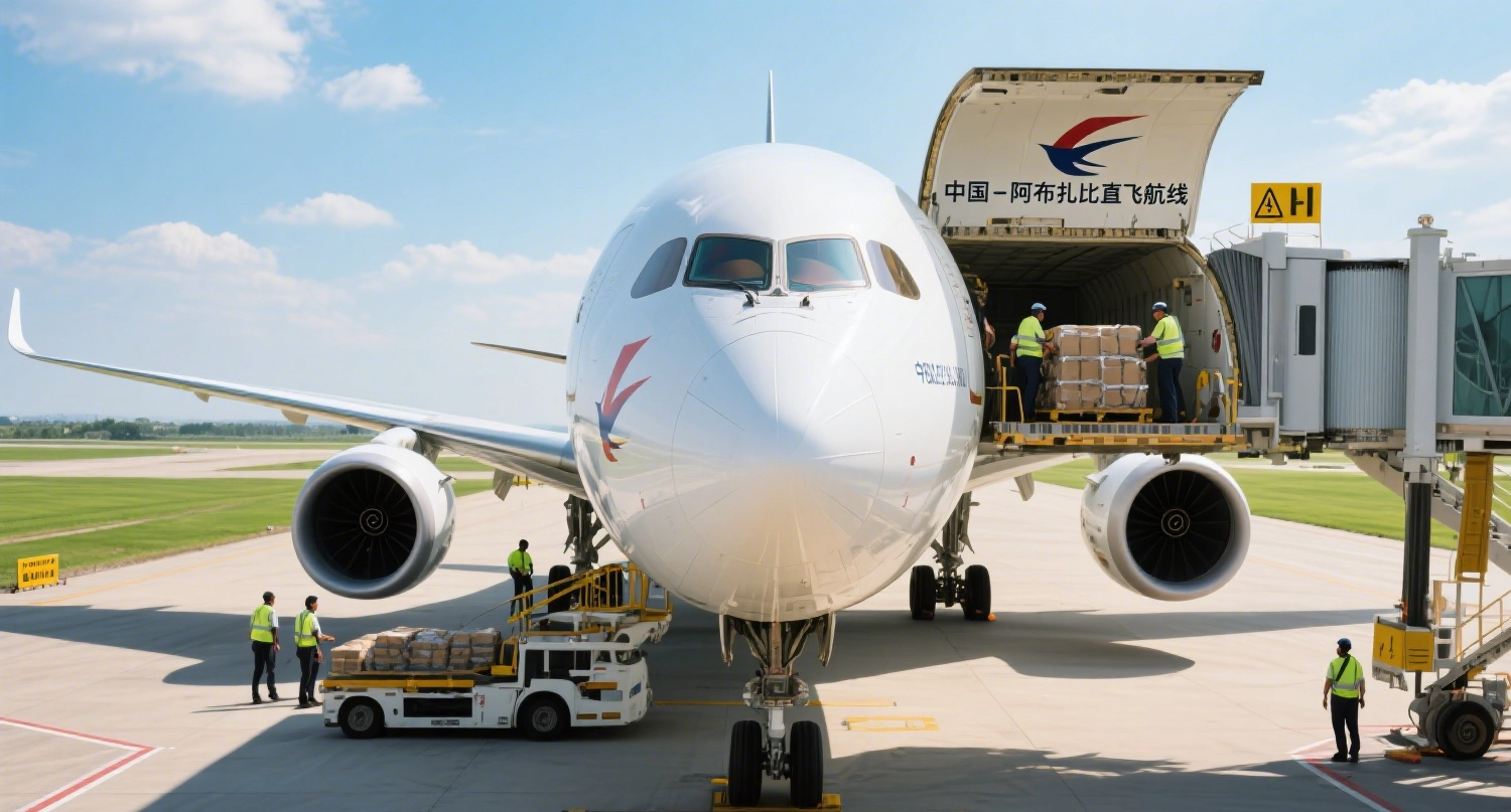 Direct Air Freight from China to Abu Dhabi