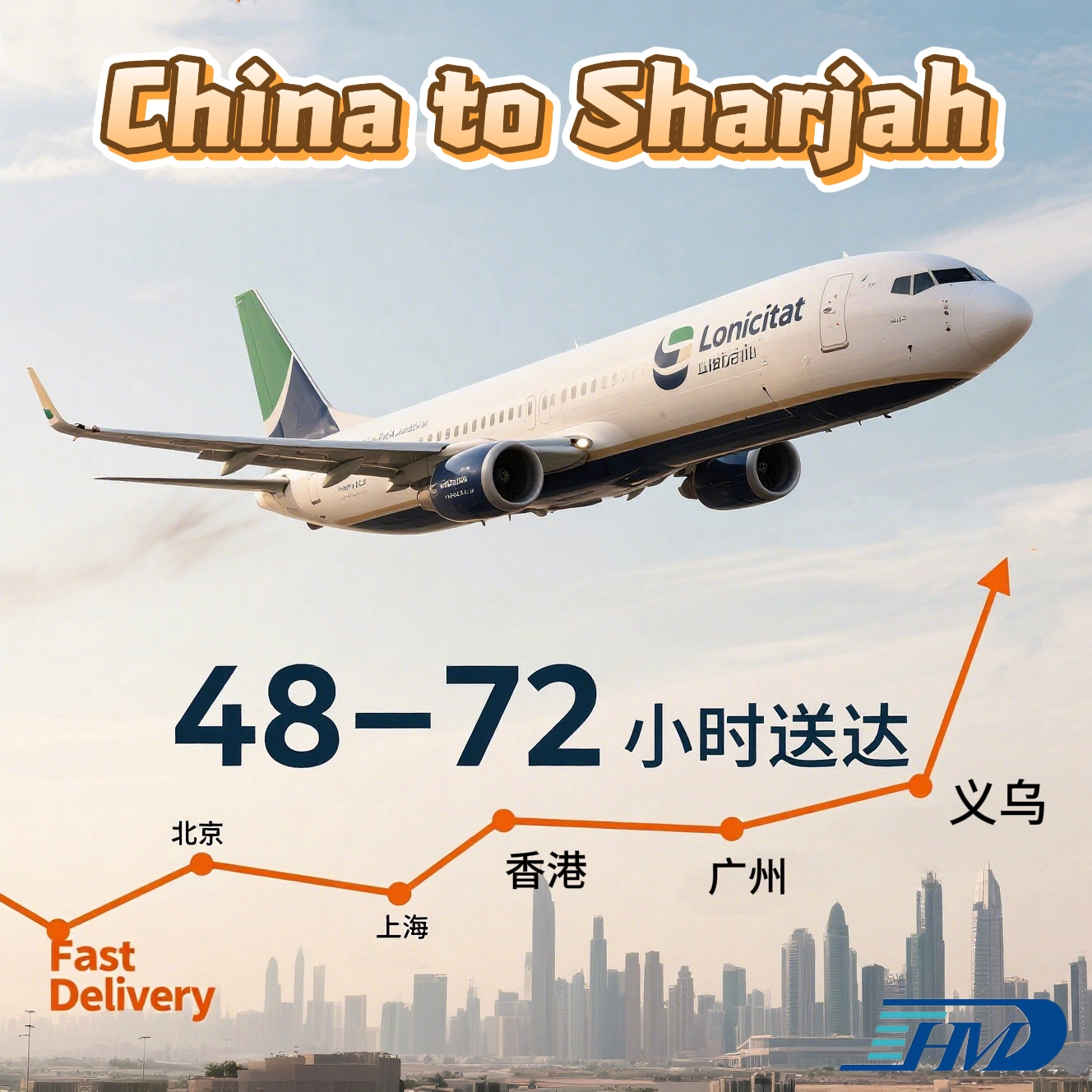 China Sharjah Air Line Link