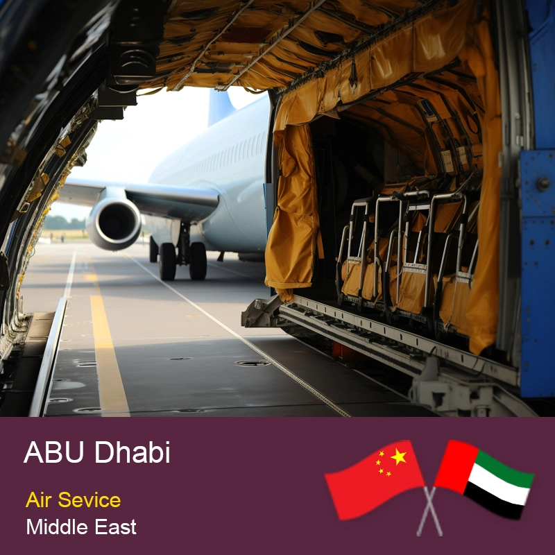 porcelana Servicio de carga aérea profesional de China a Abu Dhabi Reenvío de carga