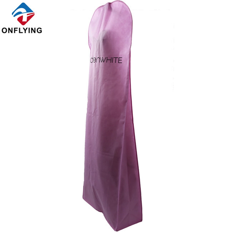 Portable Custom Non Woven Wedding Clothes Bags Factory Manufacturer