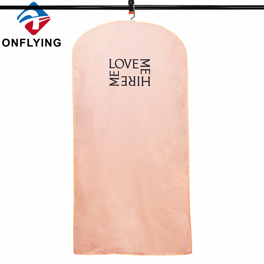 China Canvass Custom Clothes Luxury Garment Coat Cotton Bags Factory Supplier manufacturer