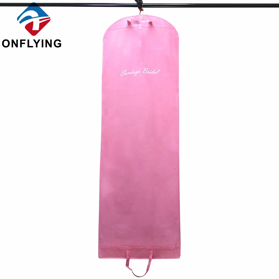 Chine Robe nuptiale non tissée en rose clair et rose clair, grand fabricant d'usine fabricant