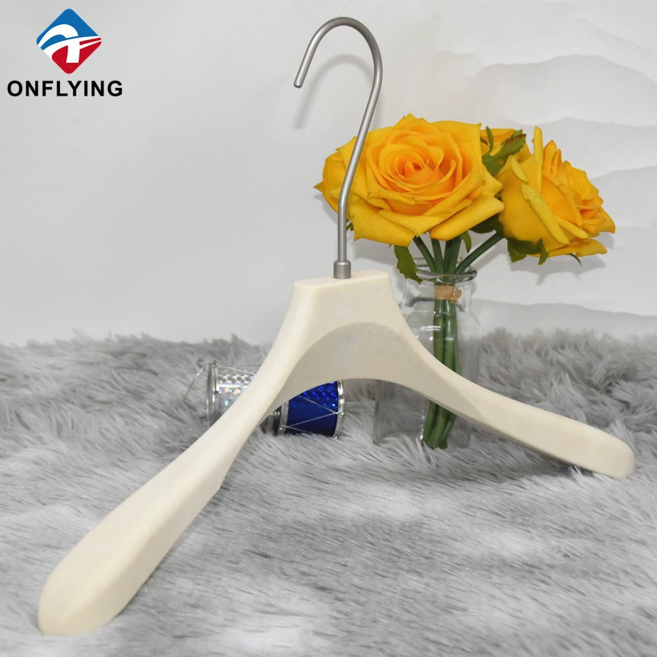 Anti-slip Custom Garment Jacket Plastic Resin Coat Hanger Factory Supplier