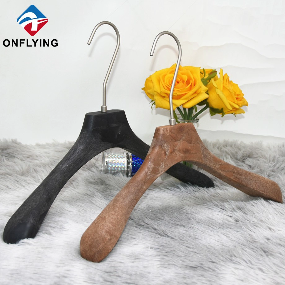 Anti-slip Custom Garment Jacket Plastic Resin Coat Hanger Factory Supplier