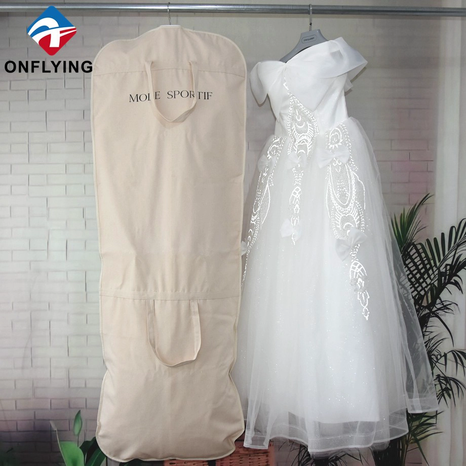 中国 ハイエンドの服シックイブニングドレスコットンダストバッグサプライヤー工場中国 メーカー