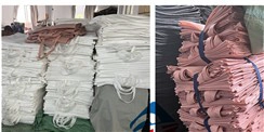 Envío masivo de bolsas para polvo completado Envío masivo de bolsas para polvo completado