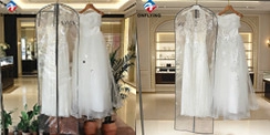 Funda impermeable premium para vestido de novia: ecológica y de gran venta Funda impermeable premium para vestido de novia: ecológica y de gran venta