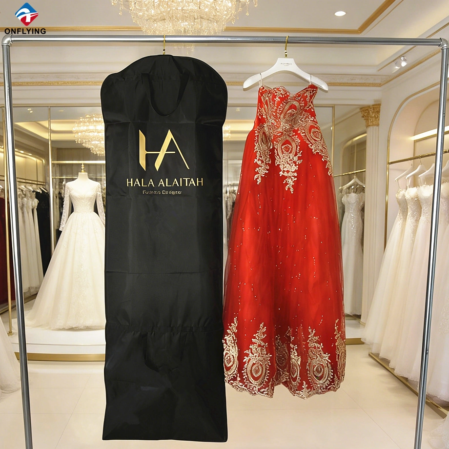 Hochwertiges, kundenspezifisches Material für Hochzeiten aus schwarzem Polyester, Lieferant aus China