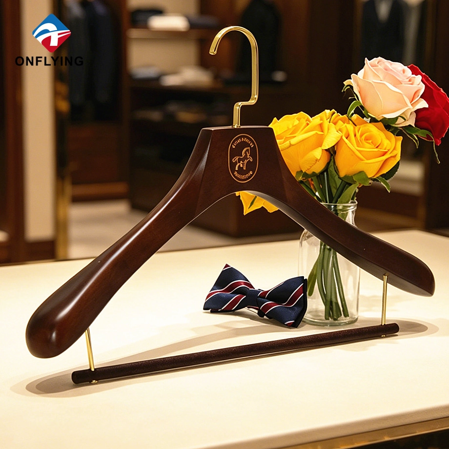 Wooden Clothing Hanger Set supplier