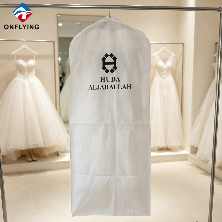 Luxury Hot-selling Lady extra Large Non Woven Dress Garment Bridal Bag for Boutique Supplier China