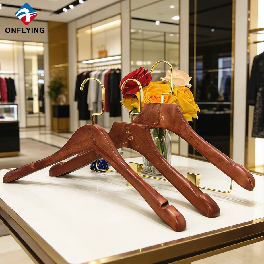 Wooden Clothes Hanger Set manufacturer
