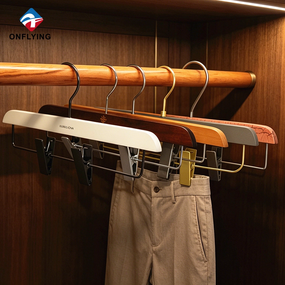 Wooden Pants Hanger Set manufacturer