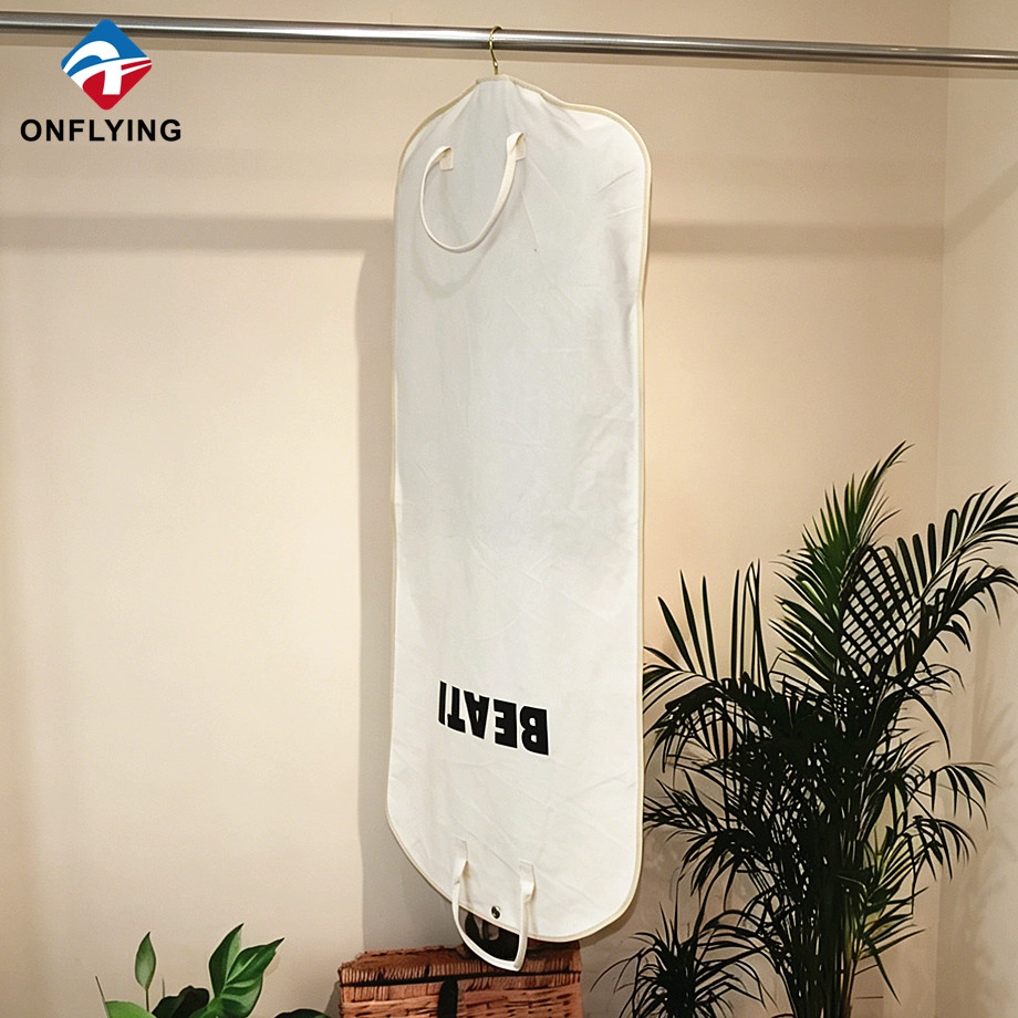 Portable Large Capacity Carry-on Men's Garment Cotton Dust Bag for Suit Supplier China - COPY - taawcv