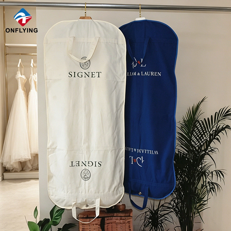 Portable Large Capacity Carry-on Men's Garment Cotton Dust Bag for Suit Supplier China - COPY - taawcv