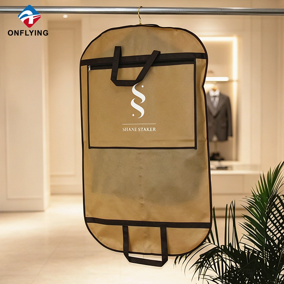 Multi-function Dustproof Fabric Big Pocket Gusset Non Woven Dust Suit Storage Bag Supplier China