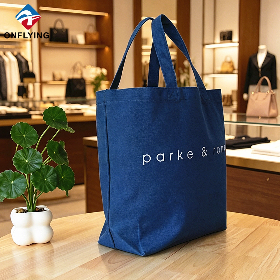 I-Eco-friendly Convenience Organic Shopping Umthamo Omkhulu Umthengisi wesikhwama se-Oxford Garment Tote China