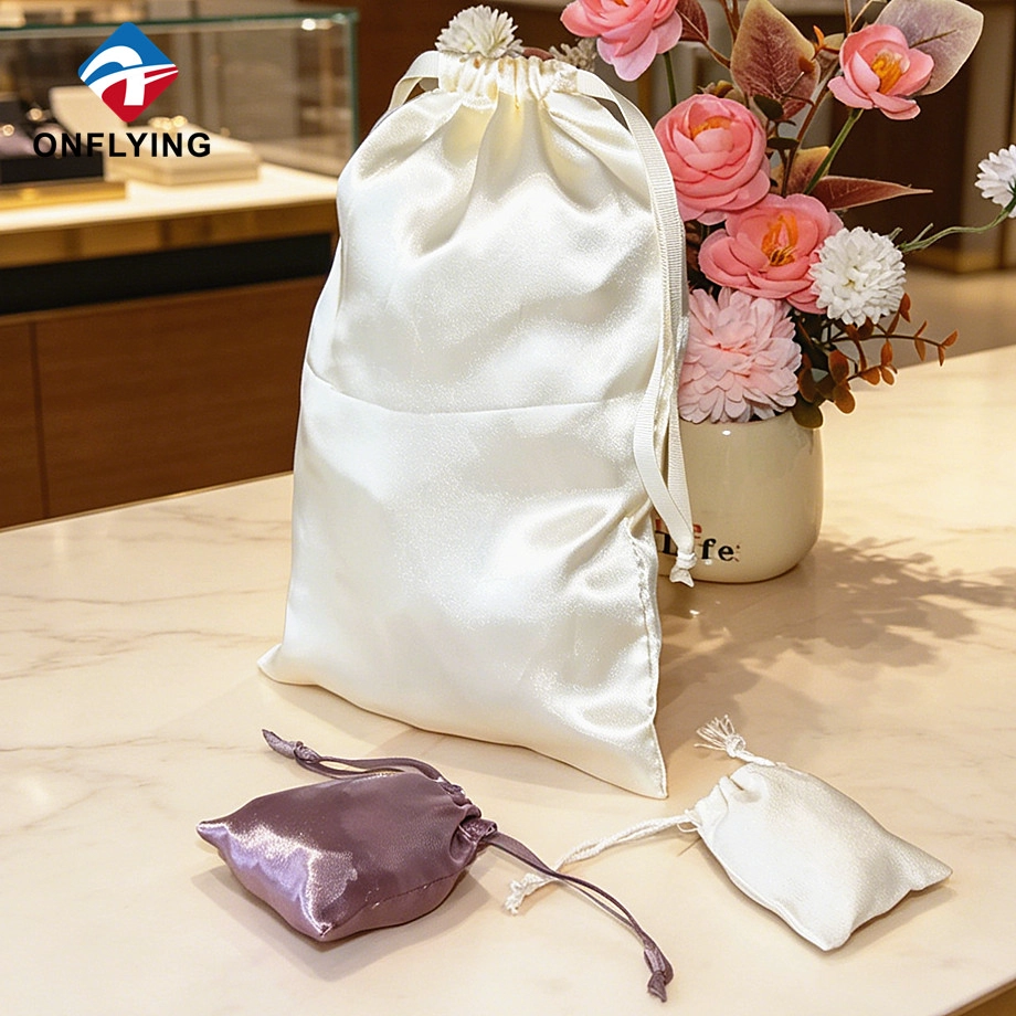 High Quality Drawstring Satin Bag manufacturer