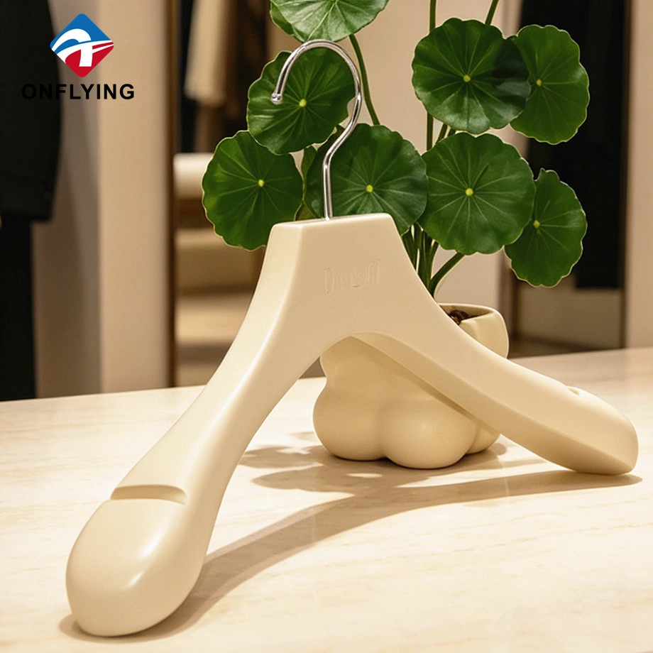 Luxury Wooden Dress Hanger manufacturer