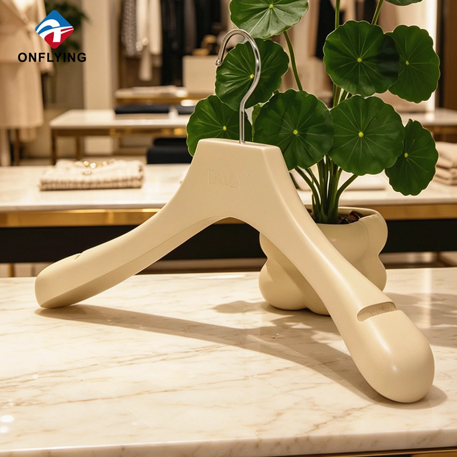 Luxury Wooden Dress Hanger manufacturer