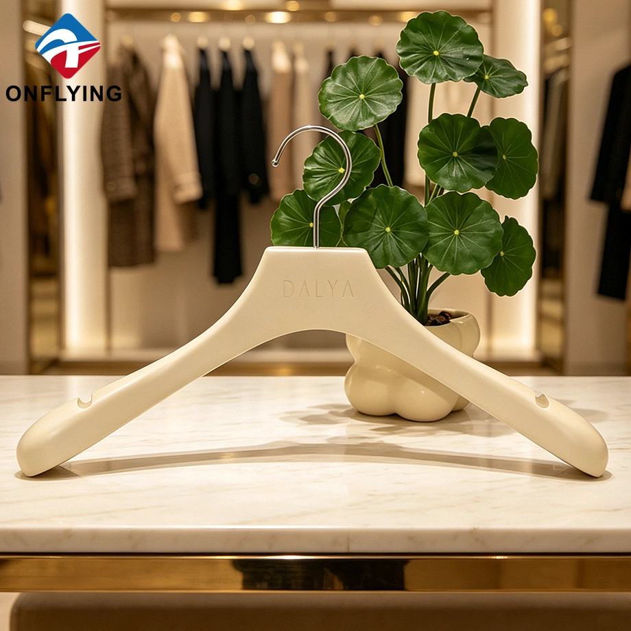 Luxury Wooden Dress Hanger manufacturer