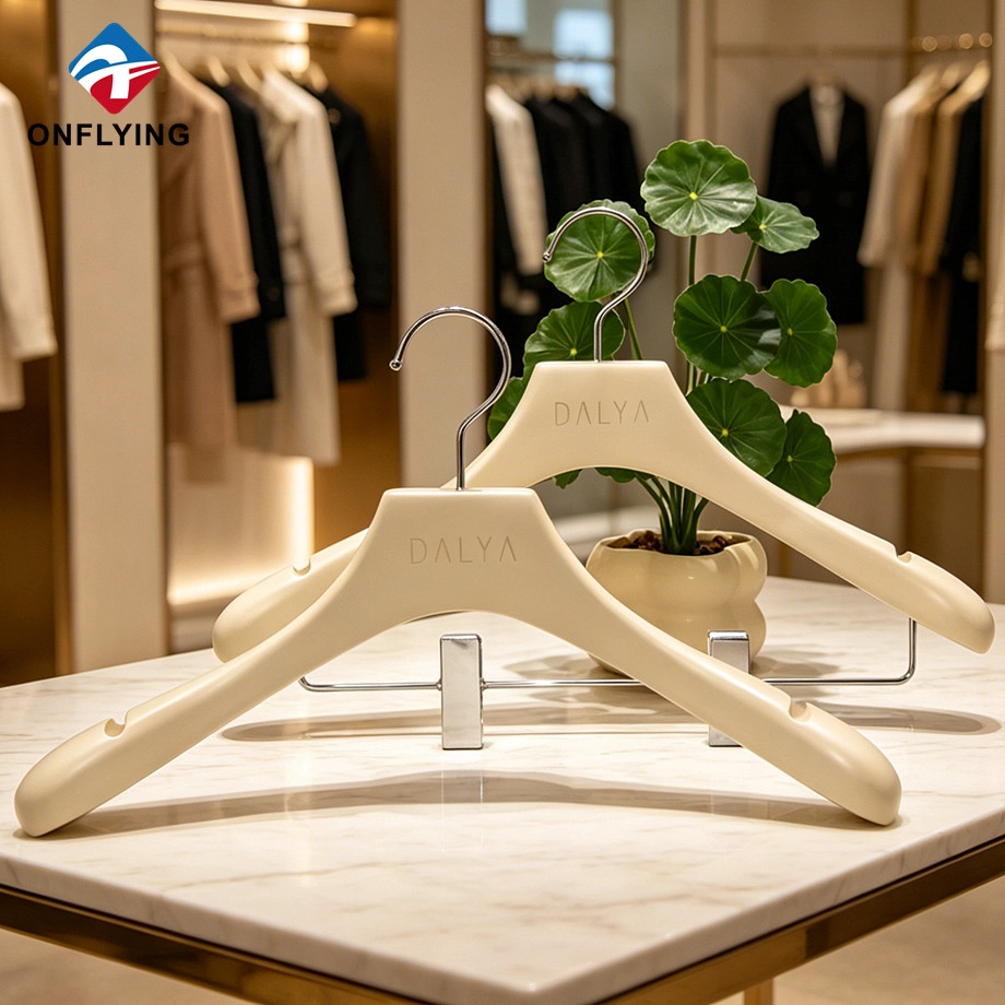 Dress Skirt Wooden Hanger Set factory