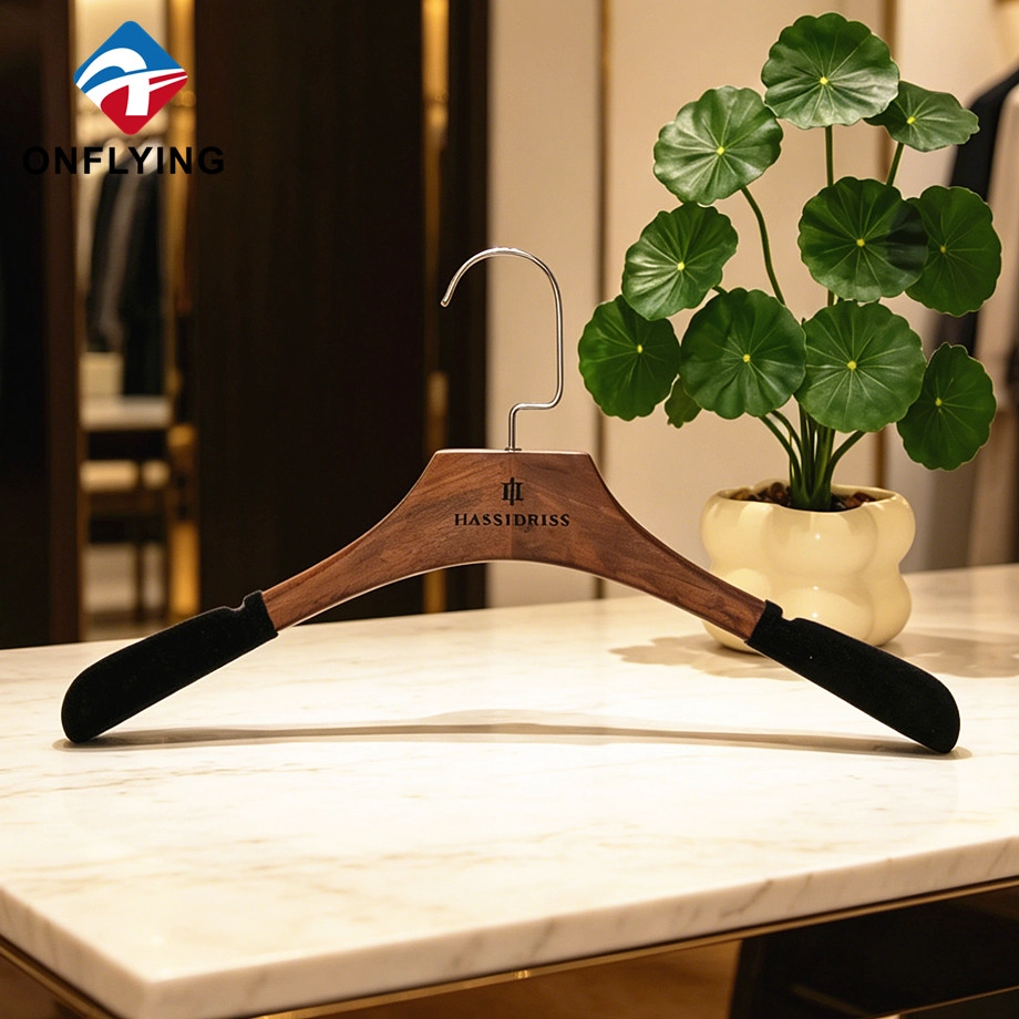 Garment Wooden Clothes Hanger manufacturer