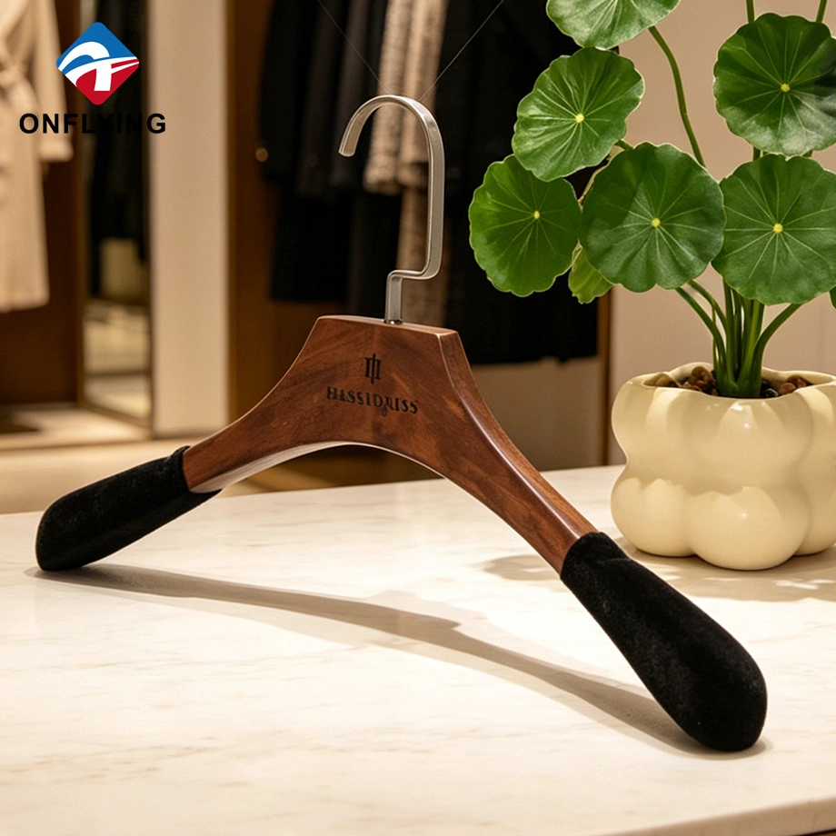 Garment Wooden Clothes Hanger manufacturer