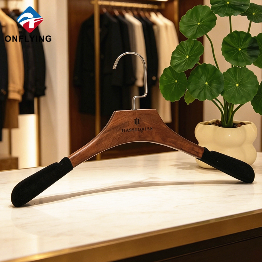 Garment Wooden Clothes Hanger manufacturer