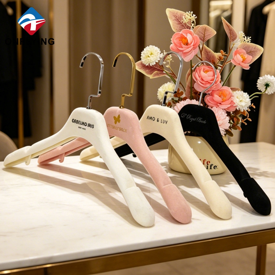 Durable Velvet Bridal Hanger Set manufacturer
