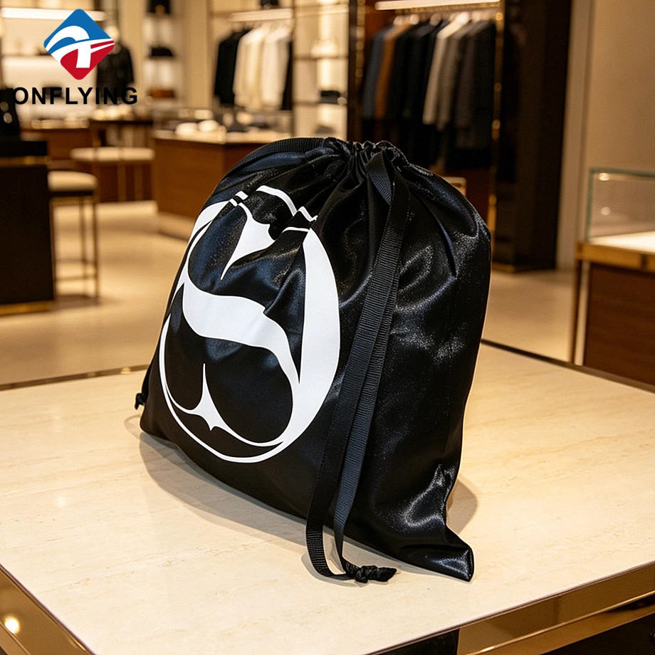Dust Drawstring Satin Bag factory