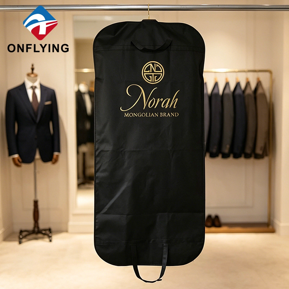 China Hot-selling Reusable Durable Non Woven Suit Garment Dust Bag Custom Sizes Factory China manufacturer