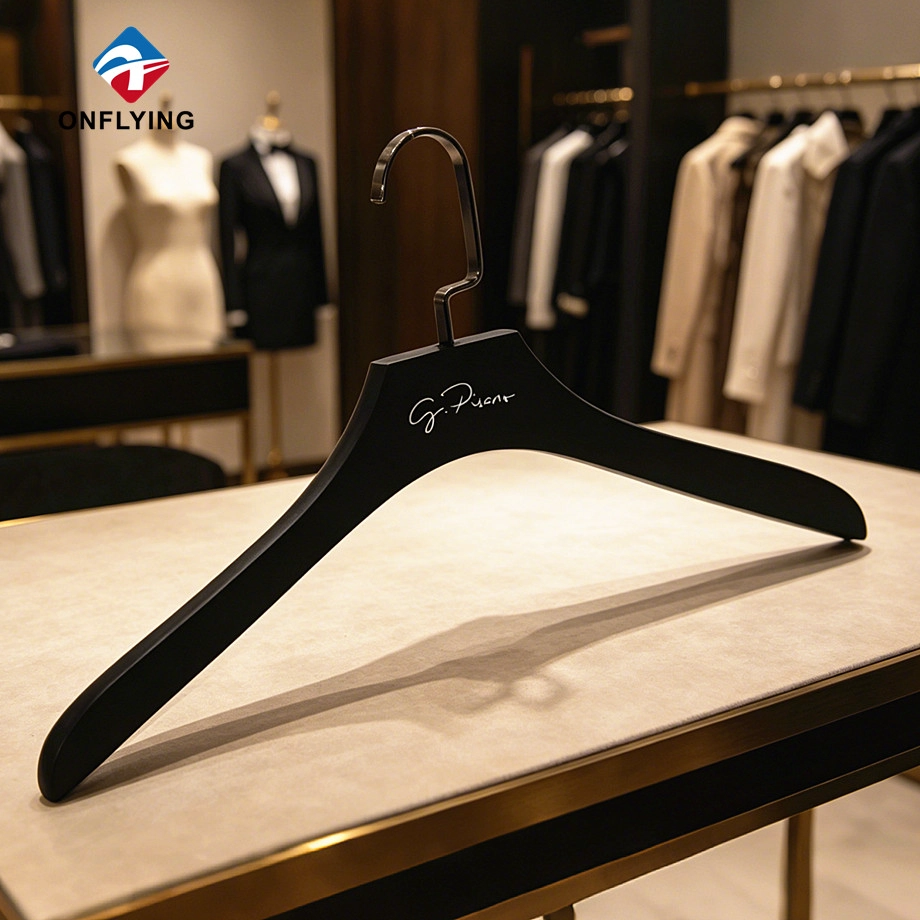 China Solid Wooden Hanger Set
