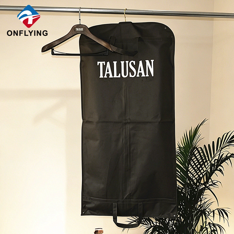 Sac de rangement d'emballage de poussière non tissé de costume pour hommes de haute qualité respectueux de l'environnement de qualité supérieure usine Chine