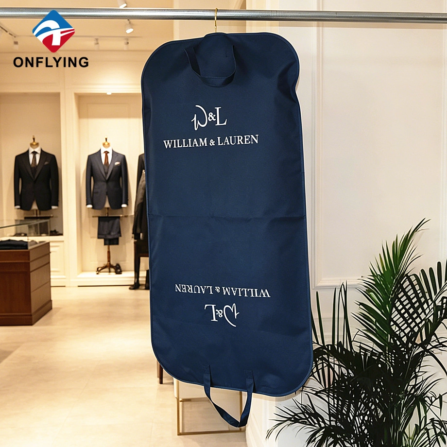 High-quality Elegant Formal Suit Store Waterproof Suit Dust Oxford Cover Custom Supplier China