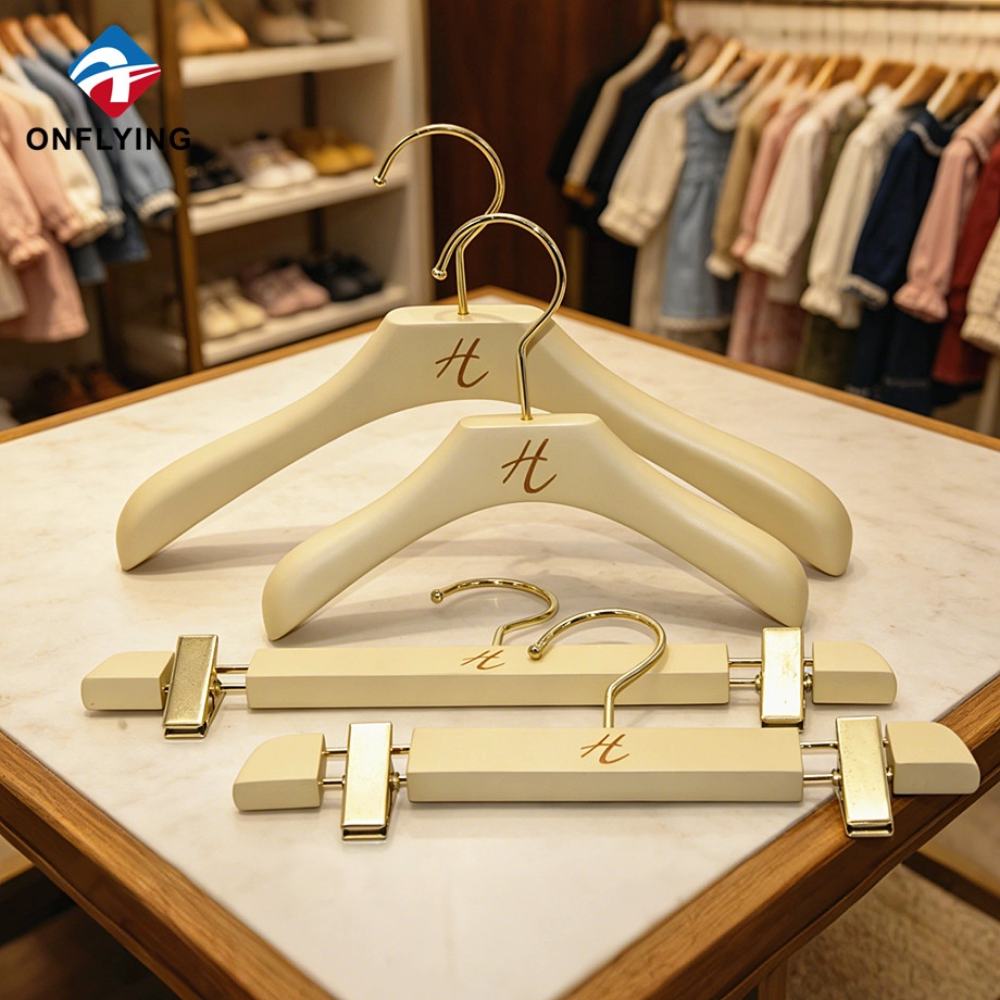 Wooden Kid Hanger Set factory