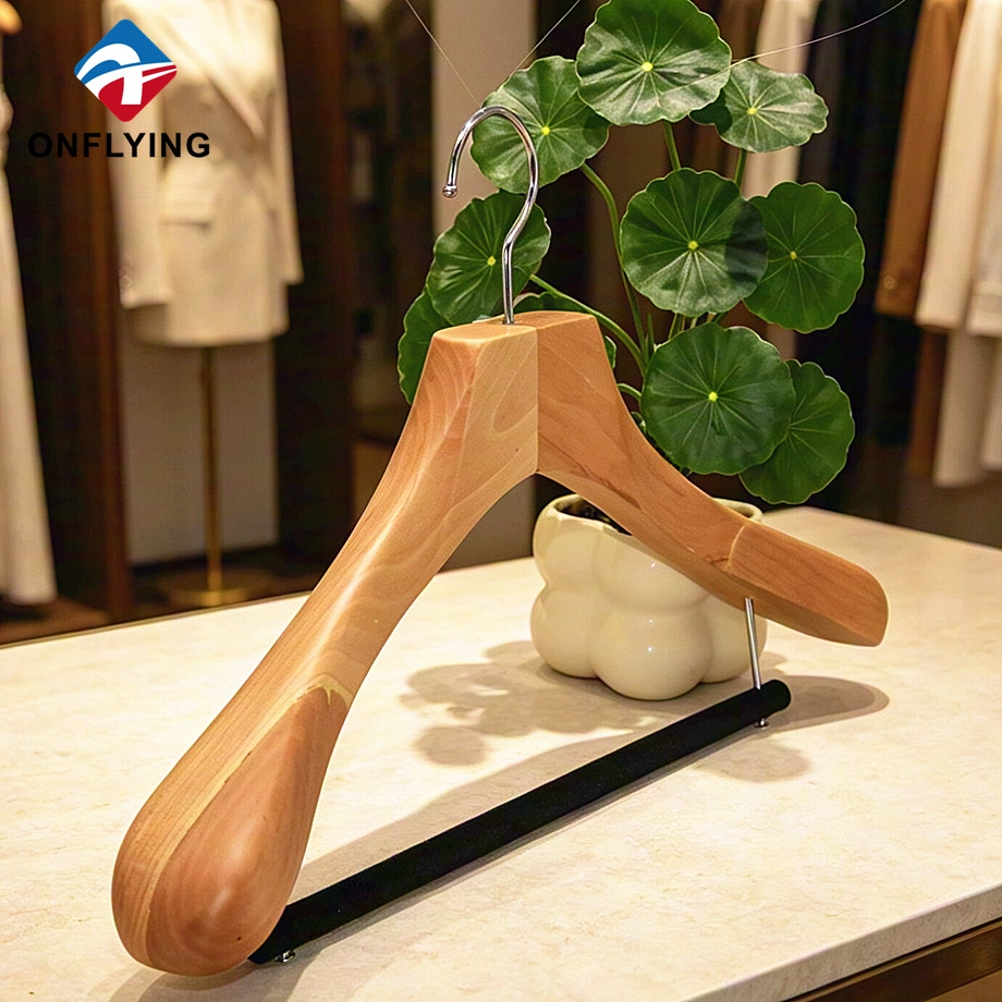 Wooden Natural Hanger manufacturer