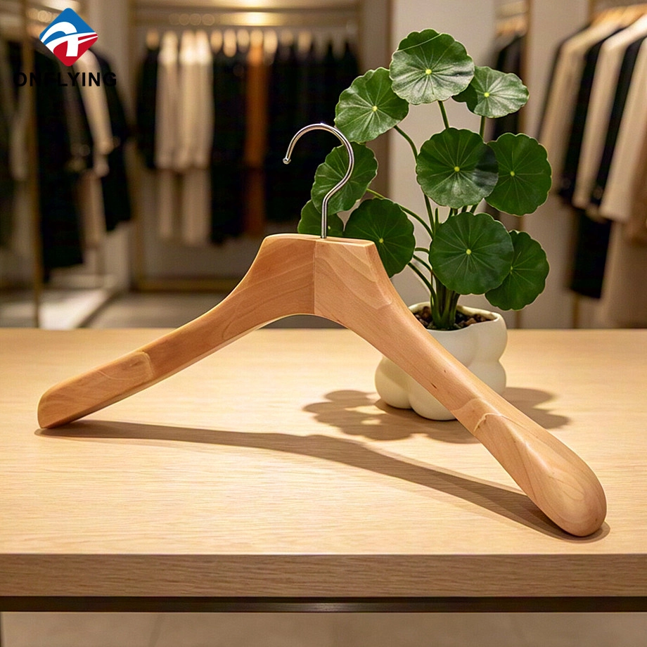 China Wooden Jacket Coat Hanger