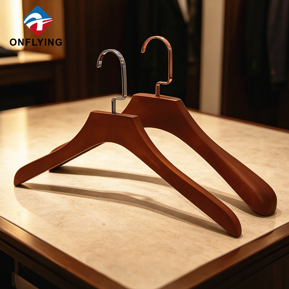 Premium Clothes Wooden Hanger Set manufacturer