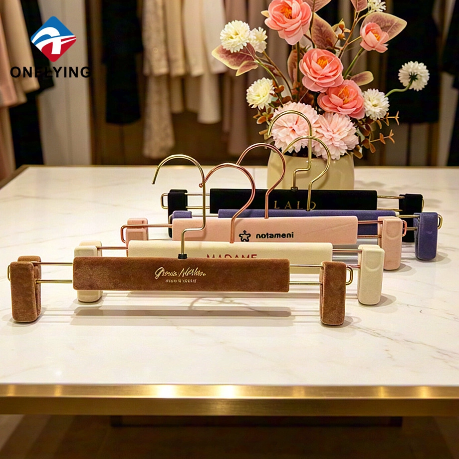 Velvet Trouser Hanger Set manufacturer