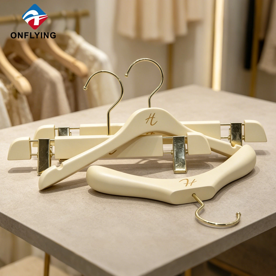 Wooden Kid Hanger Set factory