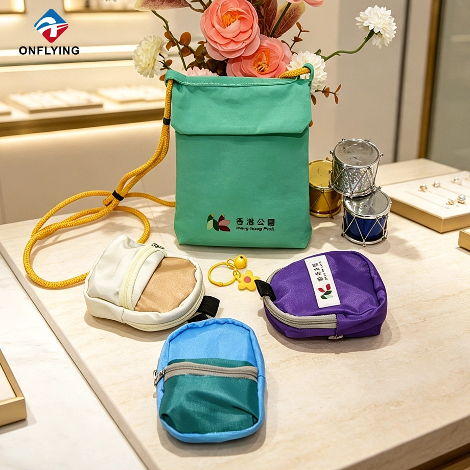 Luxury Dustproof Storage Custom Printing logo Premium Glossy Satin Gift Bag Manufacturer China