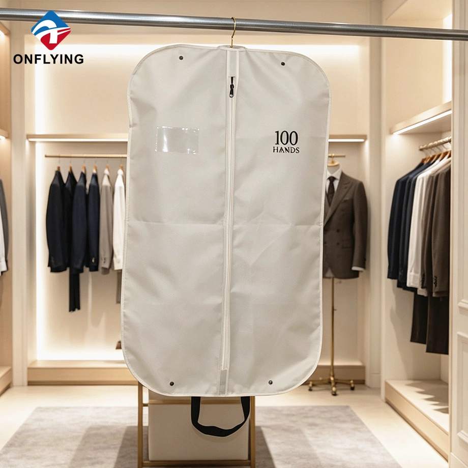 Luxury High Quality Strong Handles Creamy Suit Oxford Men's Packing Bag Supplier China - COPY - dlfiv9
