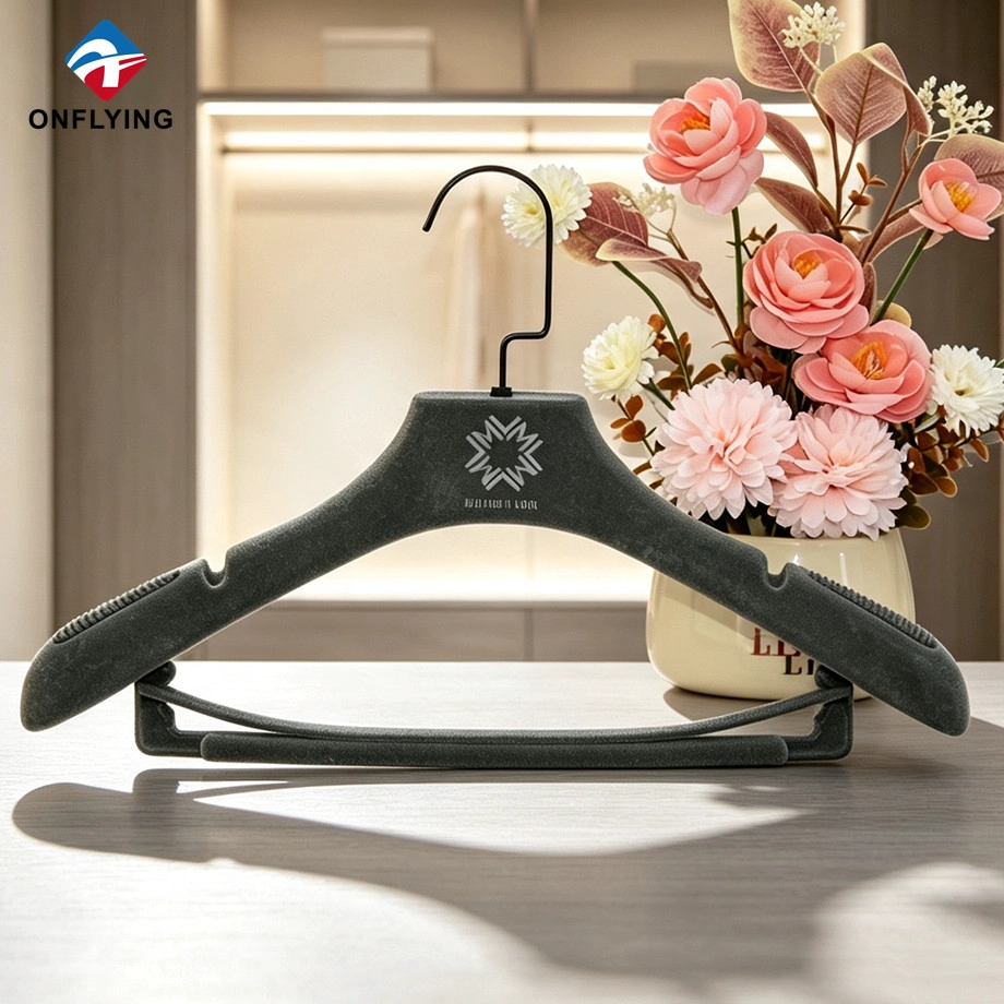 Luxury Flocked Hanger factory