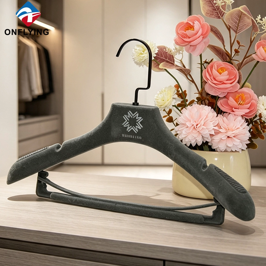 Luxury Flocked Hanger factory
