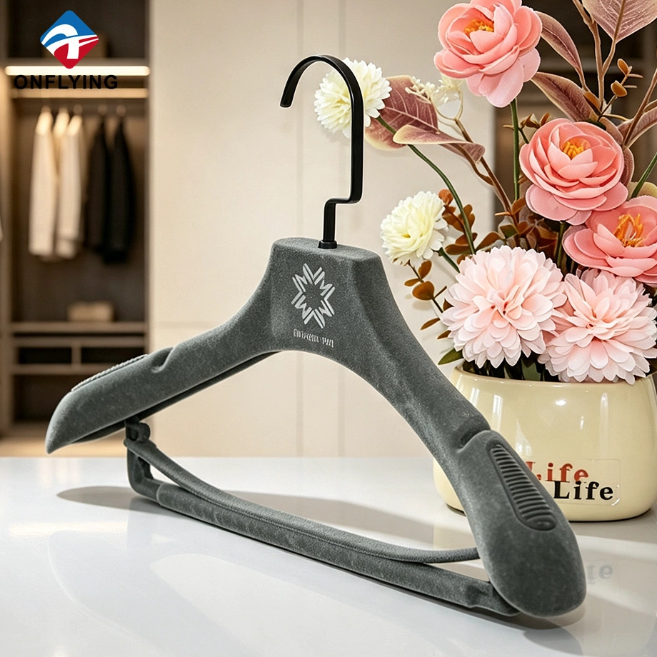 Luxury Flocked Hanger factory